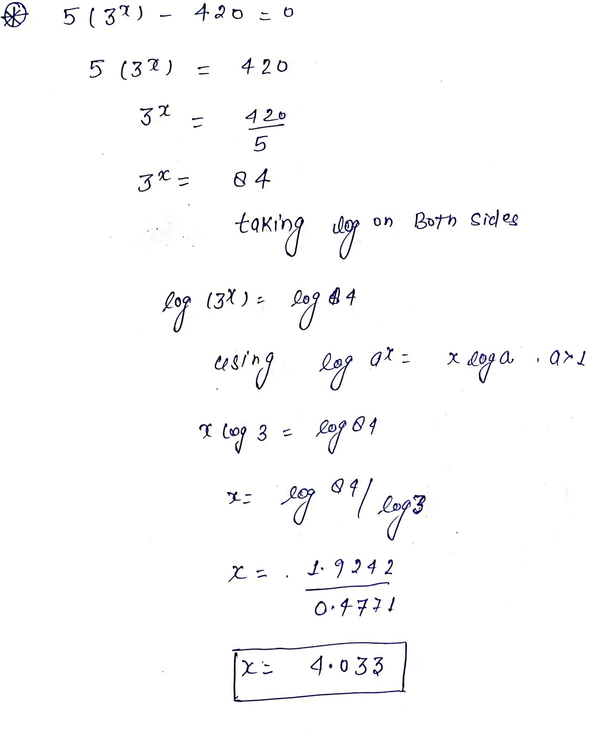 Advanced Math homework question answer, step 1, image 1